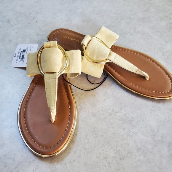 Liz Claiborne Yellow Sandals - Picture 2 of 8